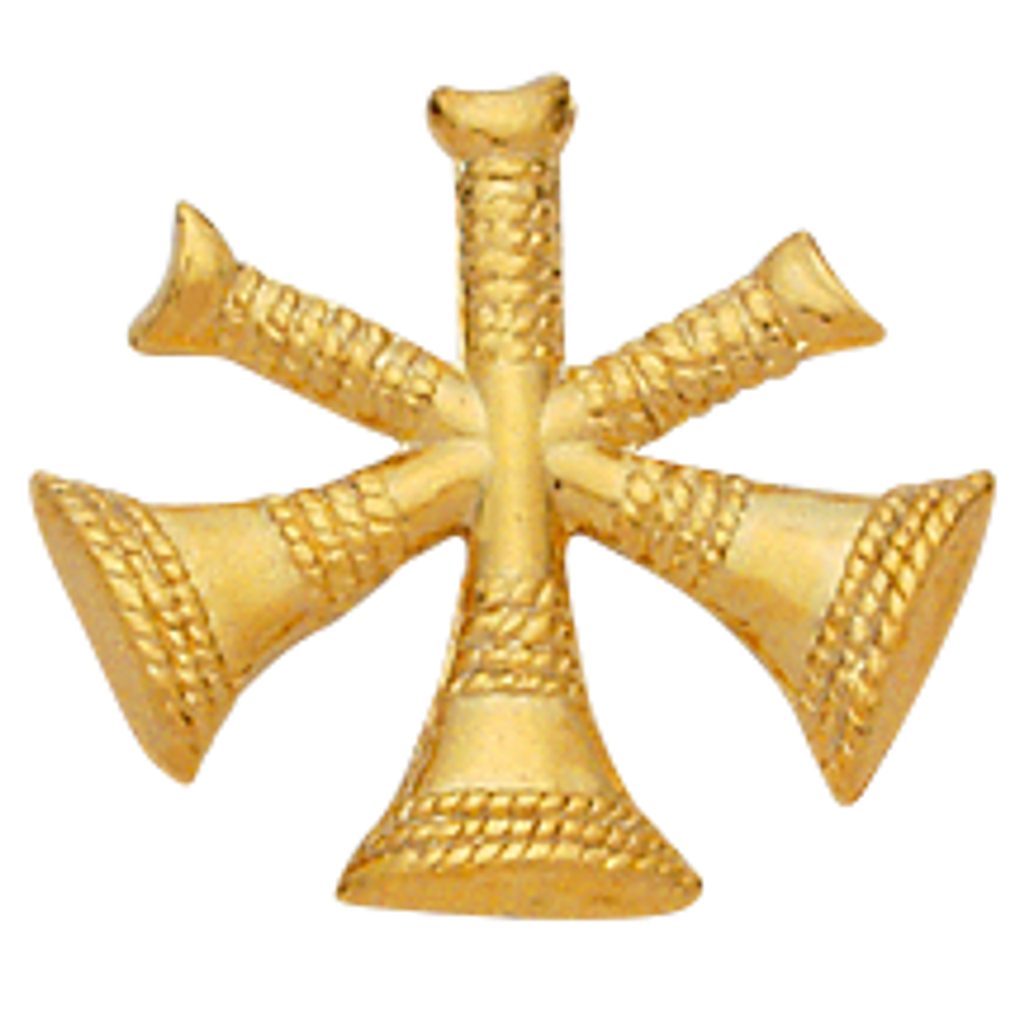 CHENEY FIRE - FD HAT BADGE SCREW BACK