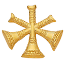CHENEY FIRE - FD HAT BADGE SCREW BACK