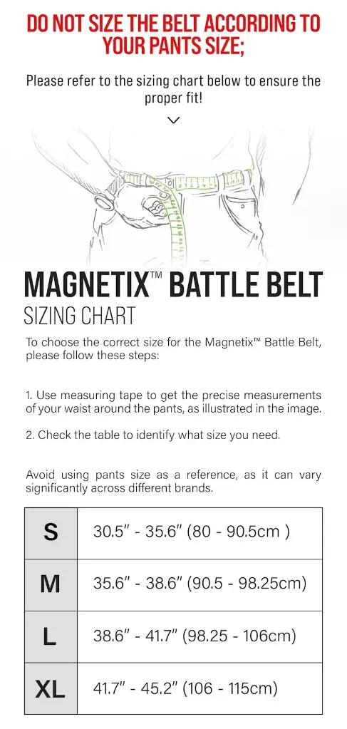 AGILITE MAGNETIX BATTLE BELT