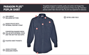 MEN'S ELBECO PARAGON PLUS LONG SLEEVE POPLIN SHIRT