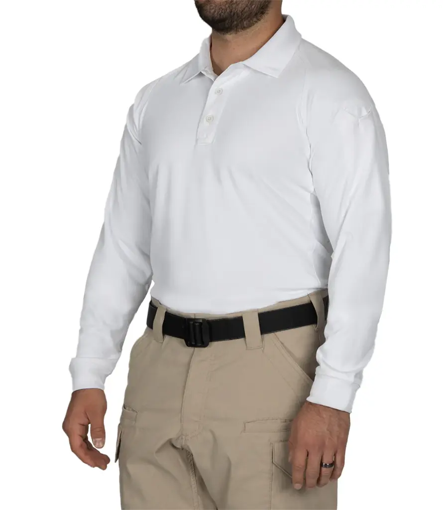 CHENEY FIRE-MEN'S FIRST TACTICAL PERFORMANCE POLO LONG SLEEVE | The ...