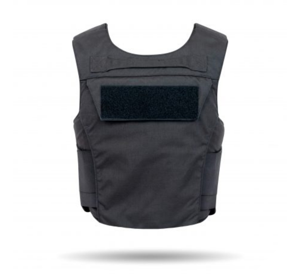 COLVILLE TRIBAL PD - SPOKANE TOC VEST, ZIPPER FRONT OPENING W/FULL MOLLE, STANDARD CUT, MODEL SLXIIIA STANDARD CUT - BLACK