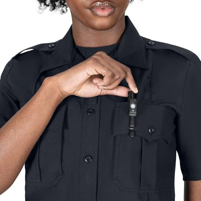 COLVILLE TRIBAL PD - WOMEN'S BLAUER FLEXRS SUPERSHIRT SHORT SLEEVE