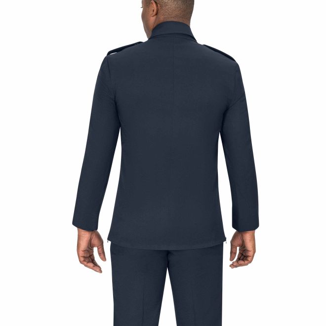 COLVILLE TRIBAL PD - MEN'S BLAUER DRESSCOAT (SINGLE-BREASTED, P BUTTONS, SILVER BUTTONS)