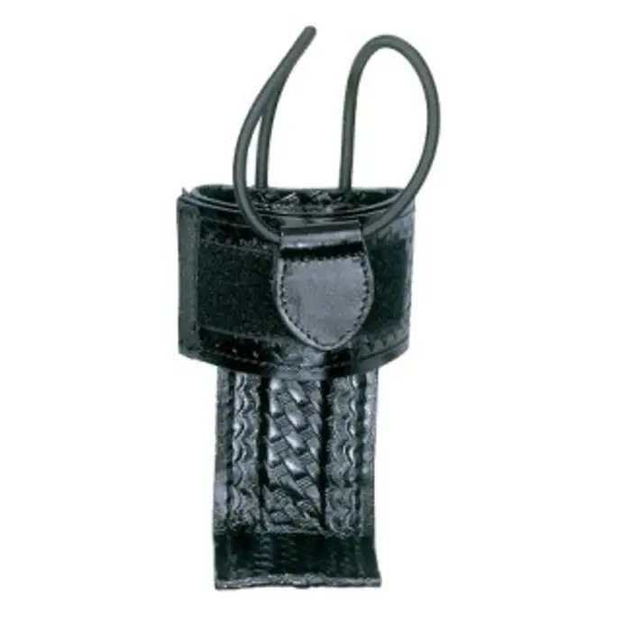 PERFECT FIT BASKETWEAVE SWIVEL RADIO HOLDER WITH ELASTIC STRAP 815-BW
