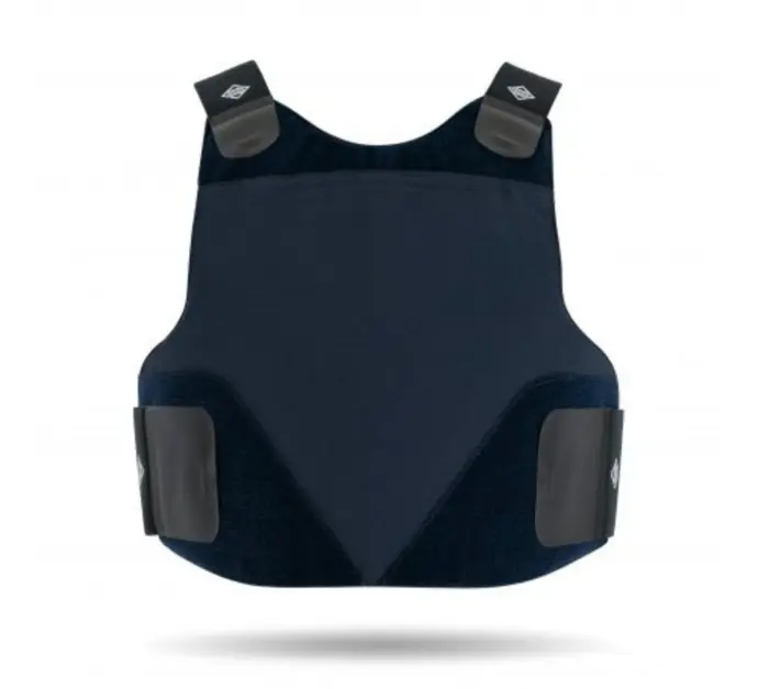 GEN II CONCEALABLE VEST, DELTA CUT (1 CARRIER, 1 5X8 STP)-DELTA-SLXIIIA-BLACK