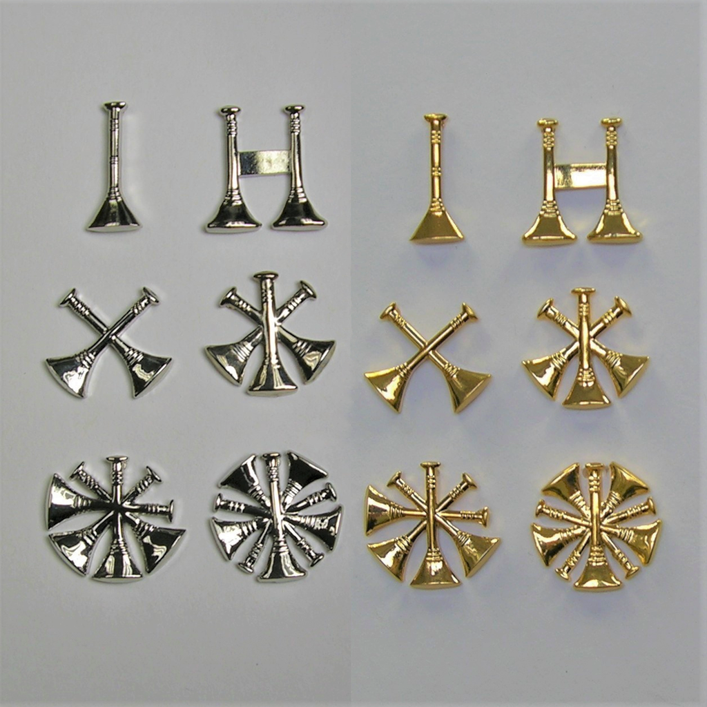 FD COLLAR BRASS: CUT-OUT RANK