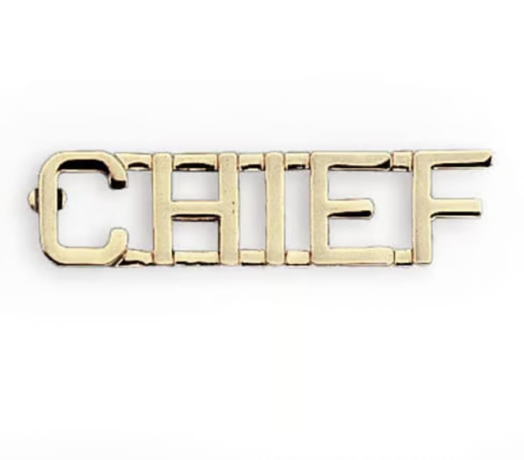 COLVILLE TRIBAL PD - COLLAR BRASS