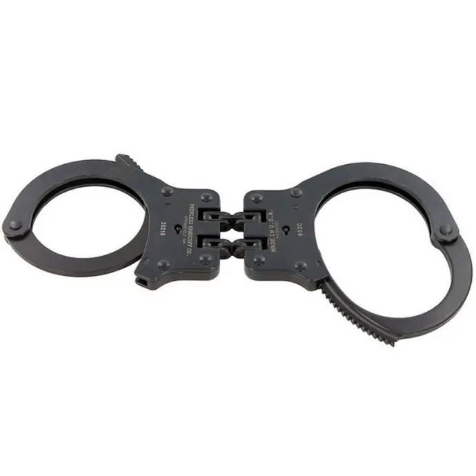 PEERLESS - MODEL 802C HINGED HANDCUFF BLACK