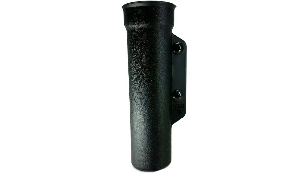 BATON CASE ASP STYLE PLAIN BLACK MOLLE LOKS