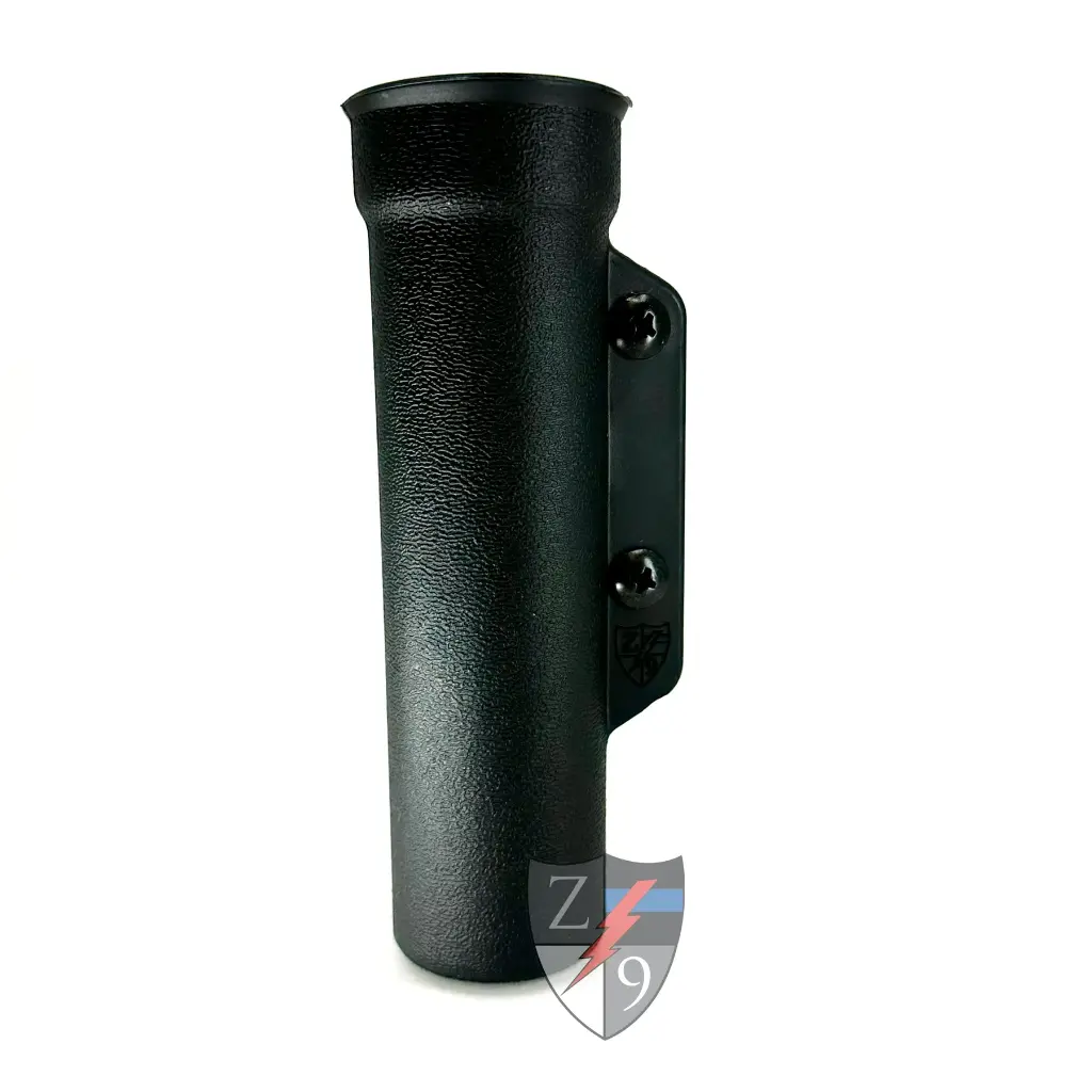FLASHLIGHT CASE BEZEL UP 1 PLAIN BLACK MOLLE LOKS