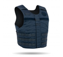 COLVILLE TRIBAL PD - SPOKANE TOC VEST, ZIPPER FRONT OPENING W/FULL MOLLE, STANDARD CUT, MODEL SLXIIIA STANDARD CUT - BLACK