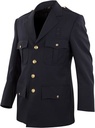 EWU PD - ELBECO UNISEX TOP AUTHORITY POLYESTER SINGLE-BREASTED BLOUSE COAT (SINGLE BREASTED BUTTONS, P BUTTONS, GOLD BUTTONS)